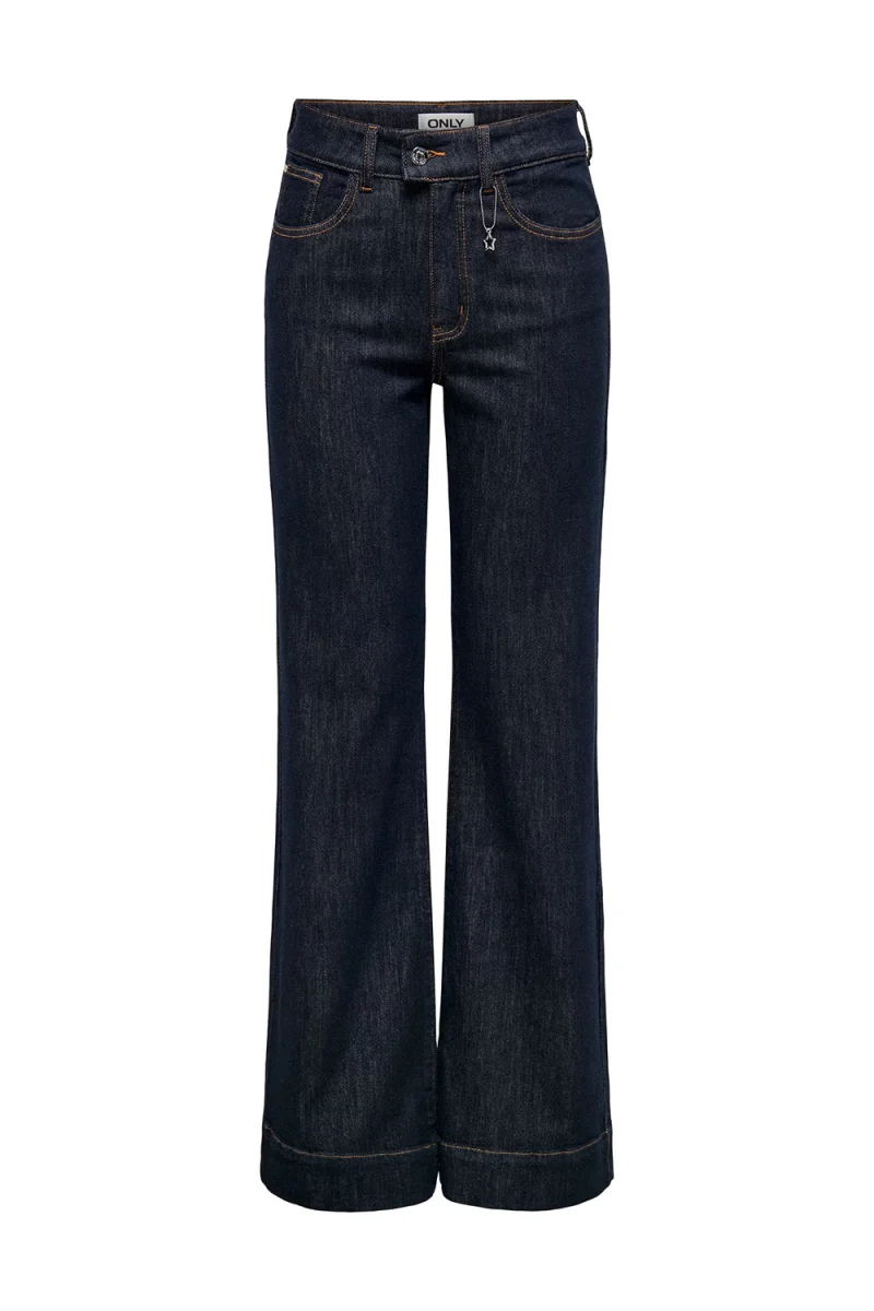 Jeans Onljuicy Hw Rinse Wide 15334976 BS000042 dark blue denim