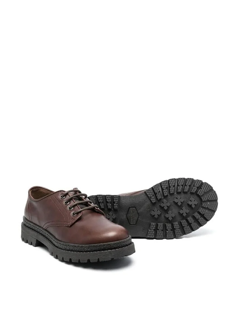Кожени обувки Brunello Cucinelli Kids