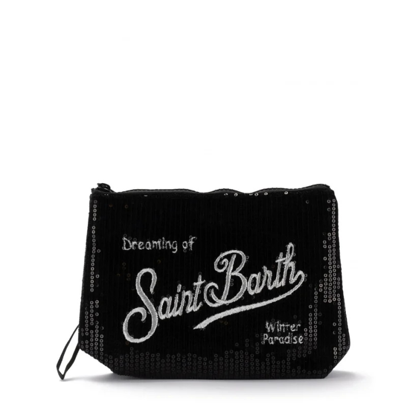 Чантичка Aline с пайети SAINT BARTH