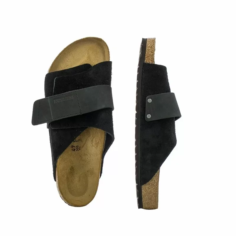 Мъжки Чехли Комфорт BIRKENSTOCK – 1022350 KYOTO BLACK — снимка 5