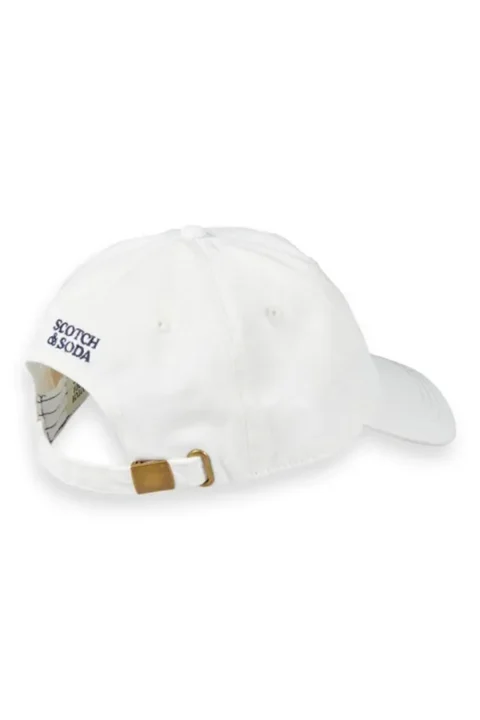 Шапка Twill Logo Cap 172489 SC0006 white — снимка 2
