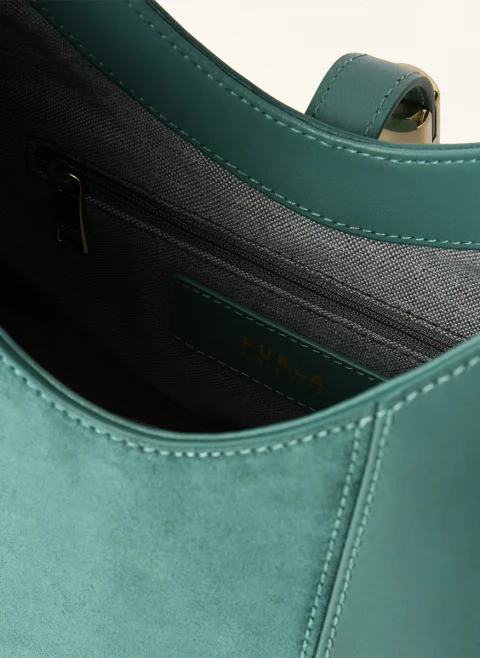 Мини чанта Furla Goccia Toni Edera Green — снимка 3