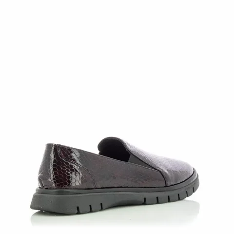 Дамски Ежедневни VERONELLA – 19176 FLEXX BORDO SNAKE — снимка 3