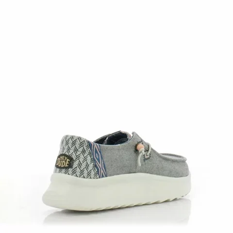 Дамски Ежедневни HEY DUDE – 41946-030 WENDY PEAK GREY — снимка 2