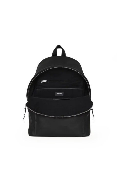 City Backpack in Matte Leather — снимка 2