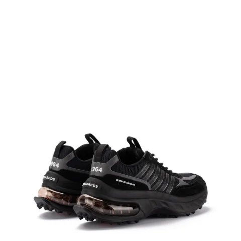 Мъжки черни маратонки Bubble Dsquared2 — снимка 5