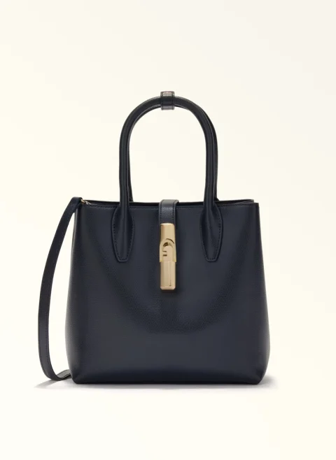 Мини чанта Furla Goccia Ink Blue