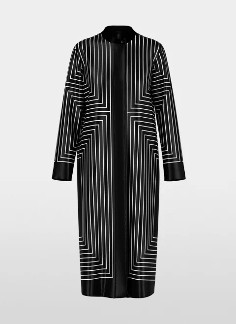 Миди рокля с коприна Marc Cain Collections — снимка 5