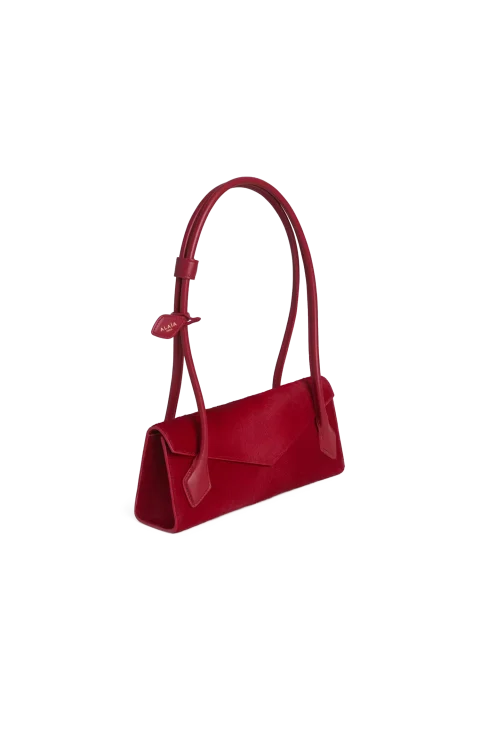 Le Teckel Flap Small Bag in Haircalf — снимка 2