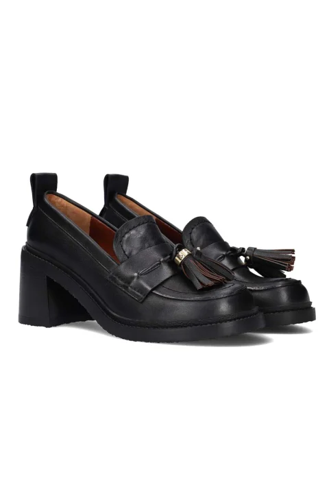 Loafers 23ISB41022A/18041 999 black — снимка 2