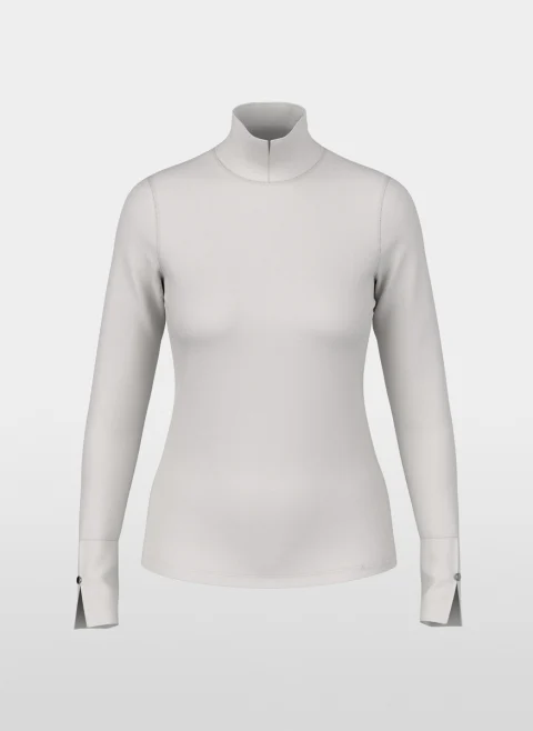 Блуза с декоративни копчета Marc Cain Collections — снимка 5
