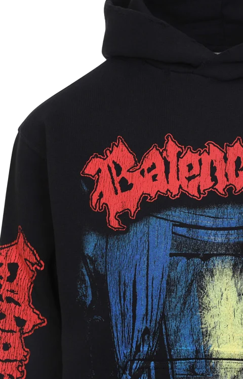 Graphic-Print Hoodie — снимка 3