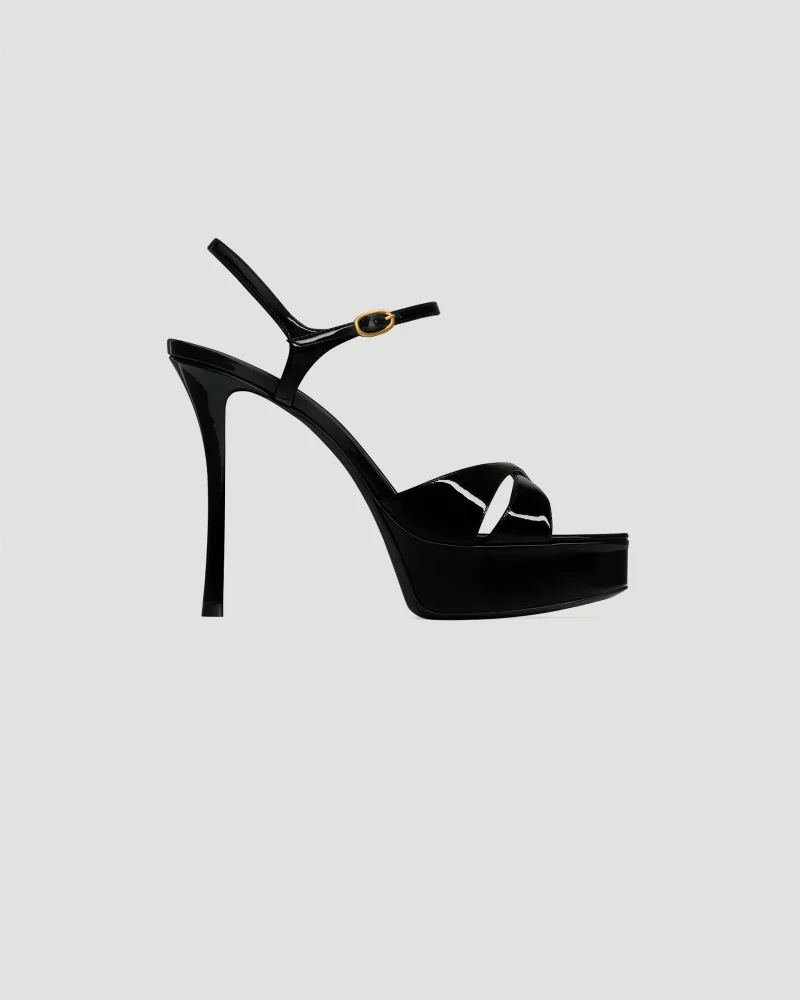 Debbie Platform Sandals in Patent Leather