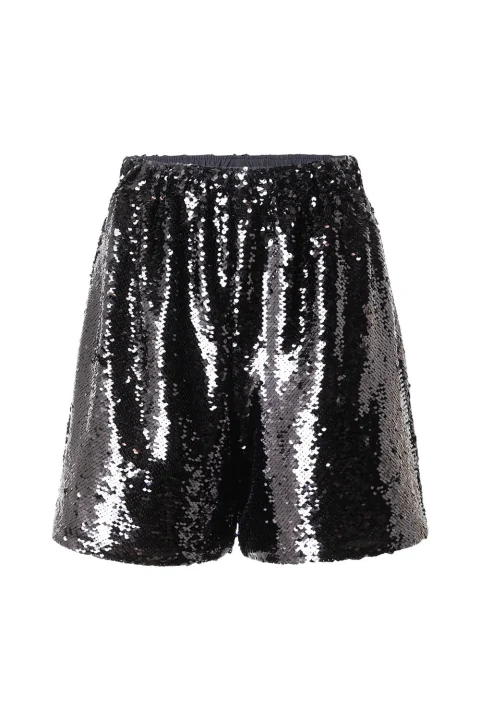 Къс панталон Onlsolfi Sequins Shorts Xt Wvn 15328928 C-N10 black