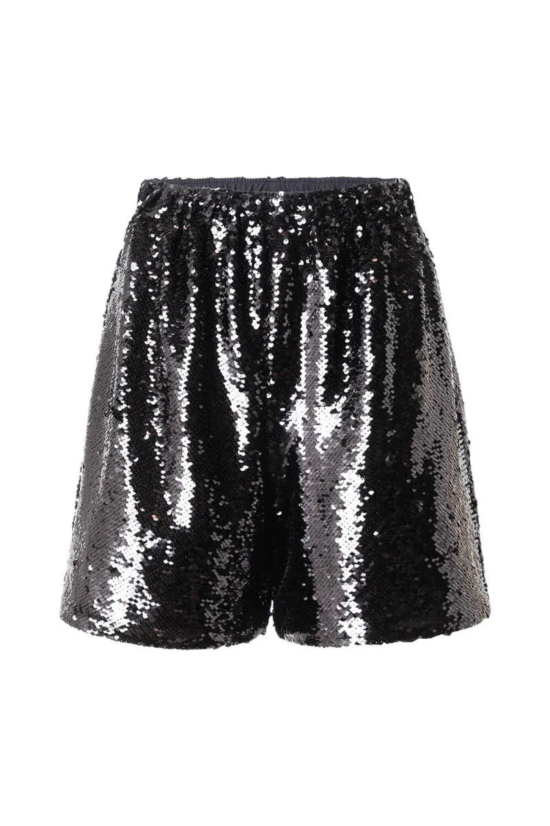 Къс панталон Onlsolfi Sequins Shorts Xt Wvn 15328928 C-N10 black