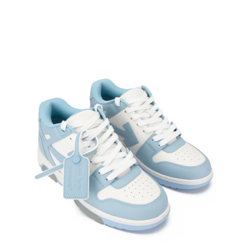 Мъжки сини сникърси Out Of Office OFF-WHITE — снимка 7
