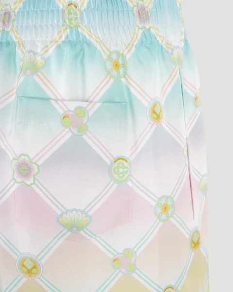 Candy Icons Silk Twill Shorts — снимка 3