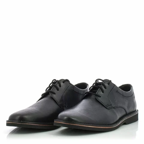 Мъжки Ежедневни CLARKS – 26173608 ATTICUS LTLACE BLACK — снимка 3
