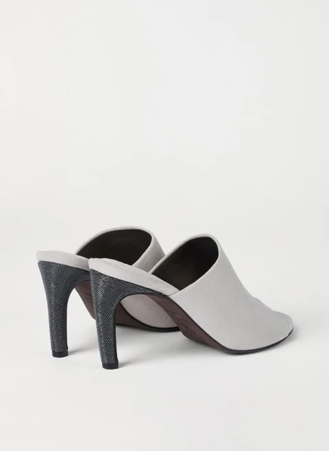 Чехли на ток Brunello Cucinelli — снимка 4