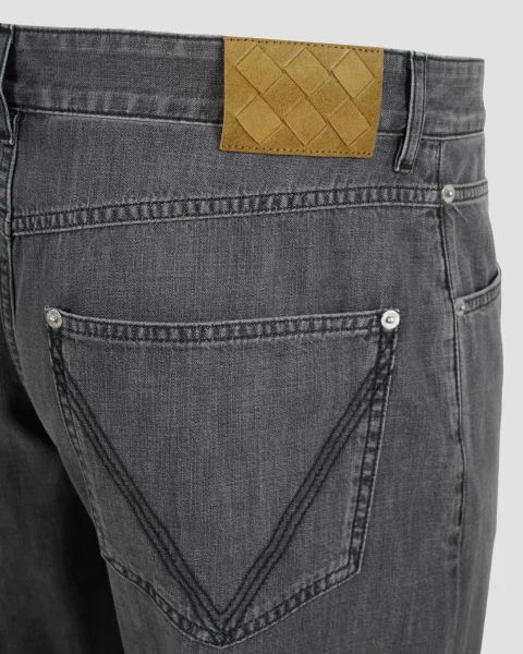 Vintage Black Straight Jeans — снимка 2