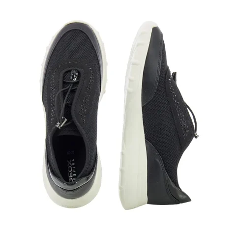 Дамски Сникърс GEOX – D35LPC C9999 D ALLENIEE BLACK — снимка 5