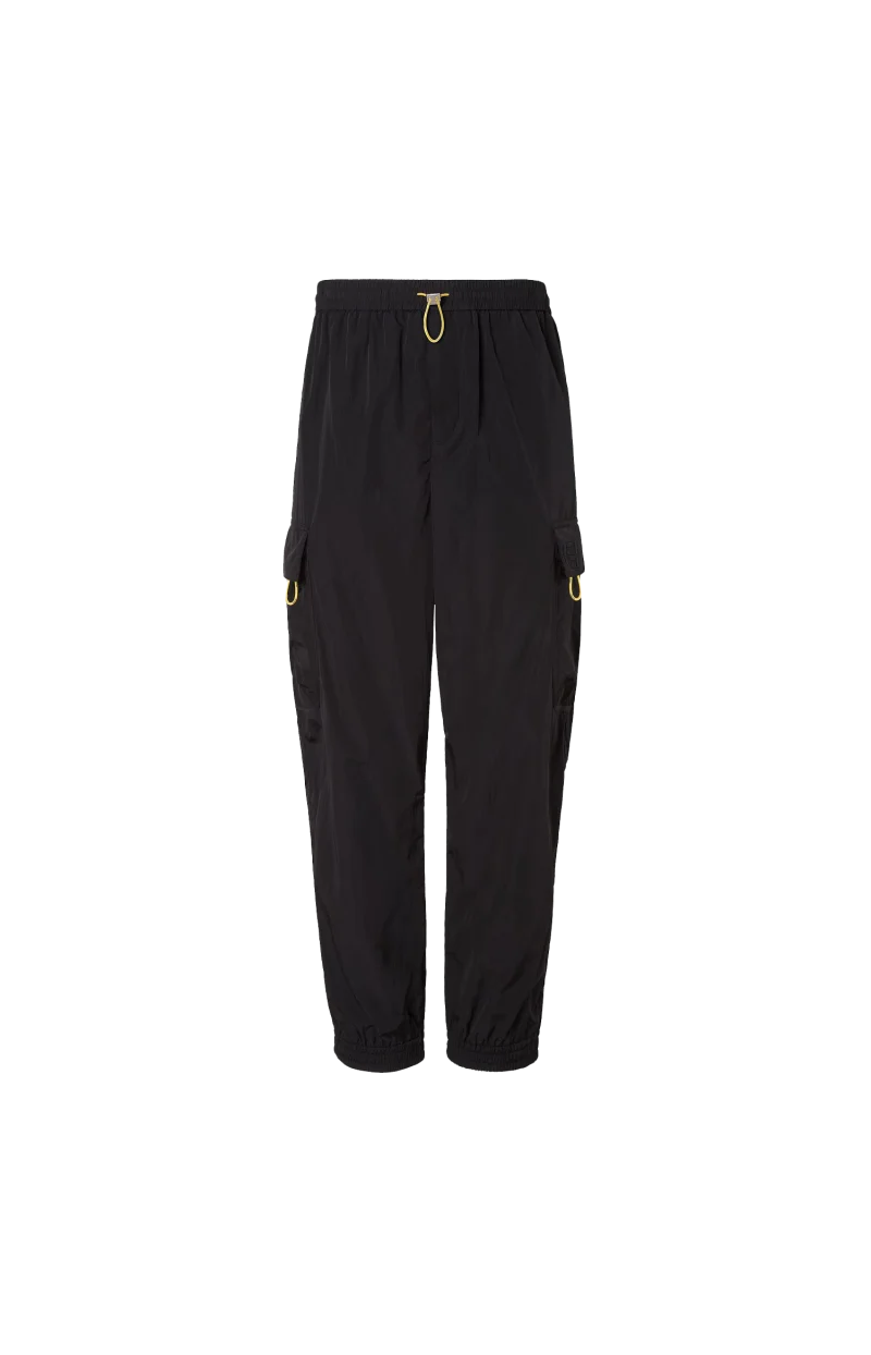Black Nylon Pants
