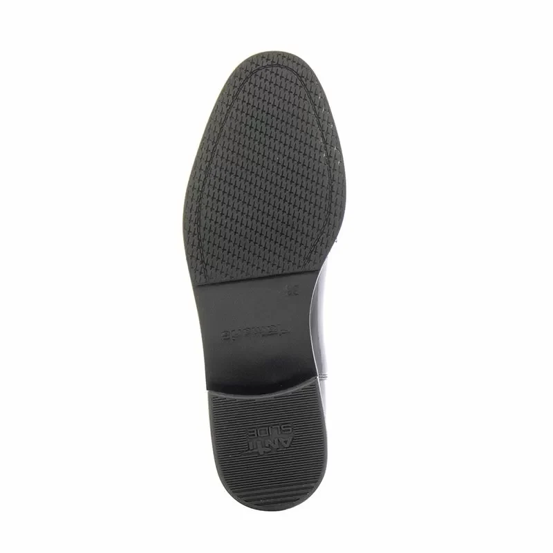 Дамски Равни Боти TAMARIS – 1-1-25340-21 BLACK PATENT — снимка 5
