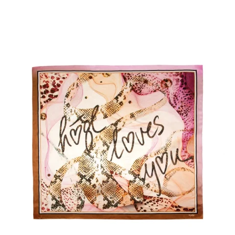 Дамски цветен шал Karree Boho Bloom HÖGL
