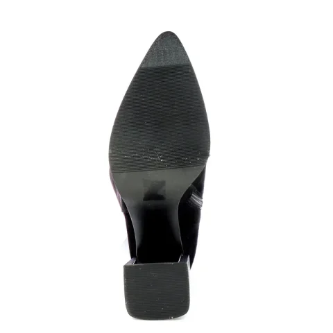 Ботуши На Ток CARLO FABIANI – 115921 BLACK SUEDE — снимка 4