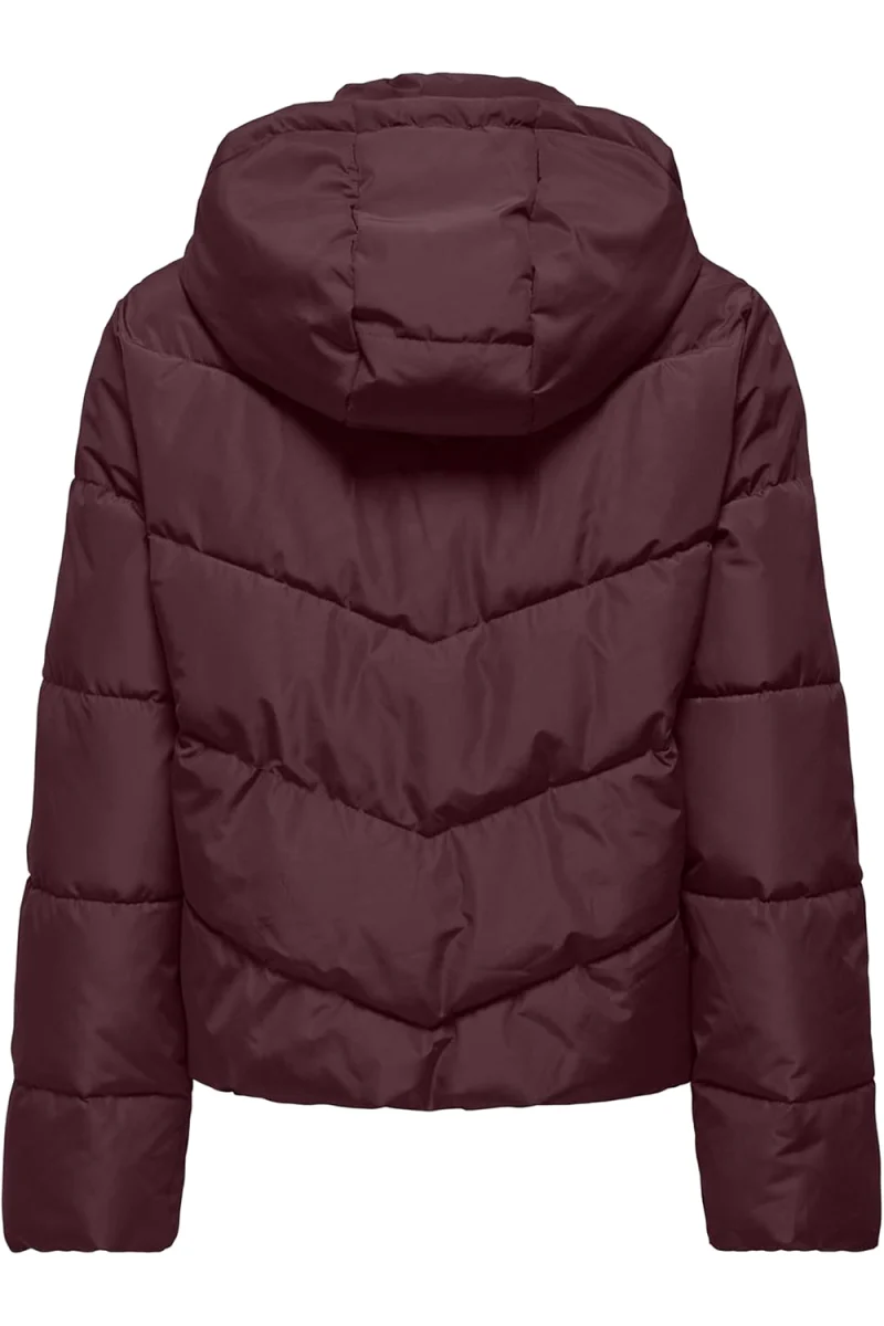 Яке Onlclair Puffer Hood 15373797 19-1619 TCX fudge — снимка 2