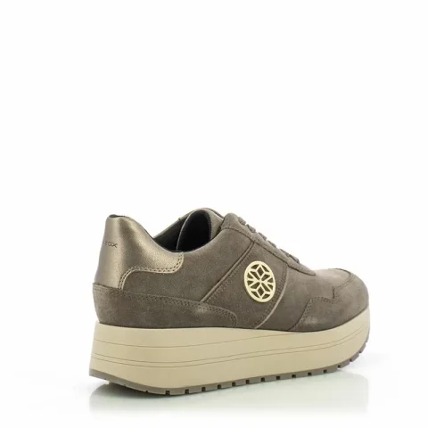 Дамски Сникърс GEOX – D55MZA D NEW KENCY TAUPE/SAND — снимка 5