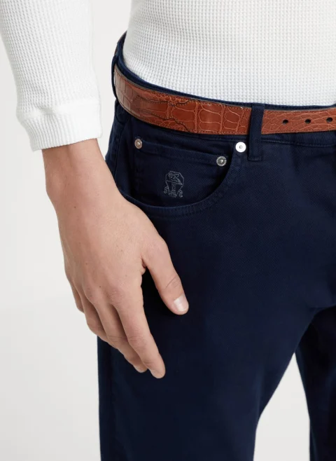 Деним 'Leisure fit' Brunello Cucinelli — снимка 7