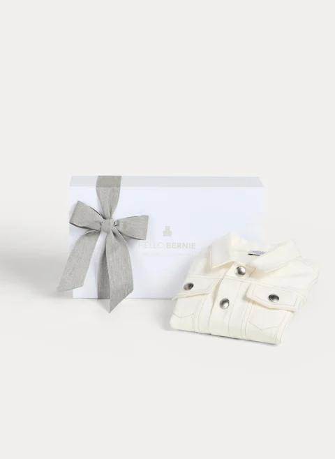 Яке от деним 'Bernie' Brunello Cucinelli Kids 24M-36M — снимка 5