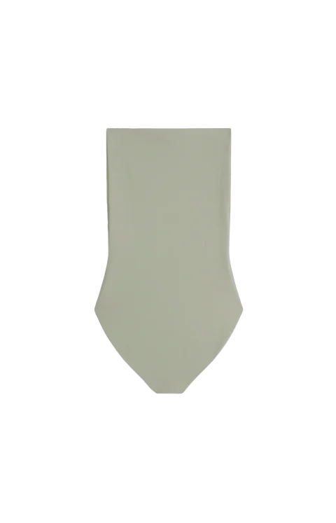 Fold Down Bikini Bottoms in Light Sage — снимка 2