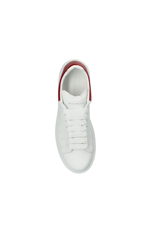 Oversized Sneakers in White/Red — снимка 2