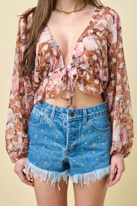 Къс панталон Gorse 1562.61 denim — снимка 2