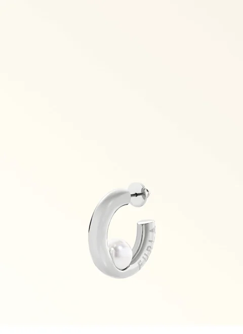 Обеци Furla Piercing Color Argento — снимка 3