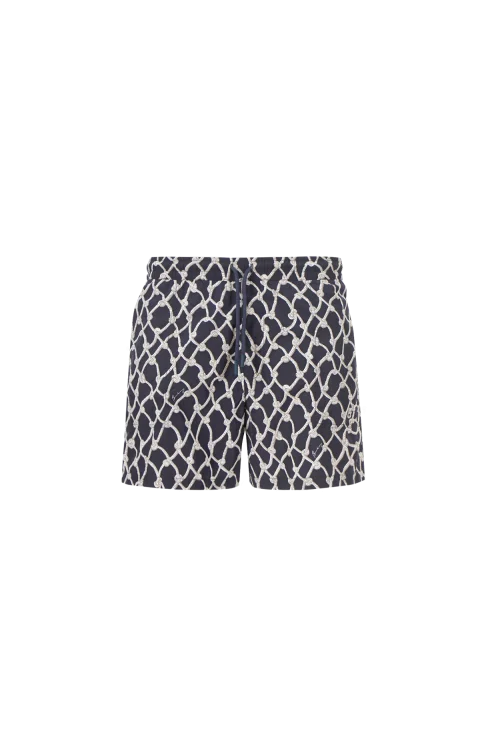 Knot Swim Shorts in Magnet