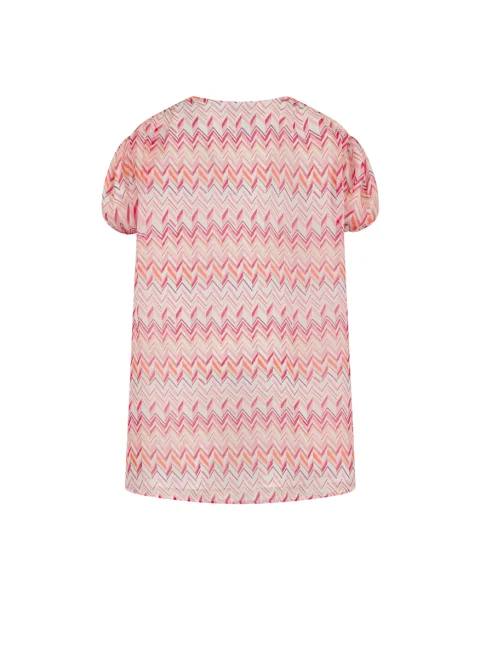 Рокля с принт 'Zig-Zag' Missoni Kids — снимка 2