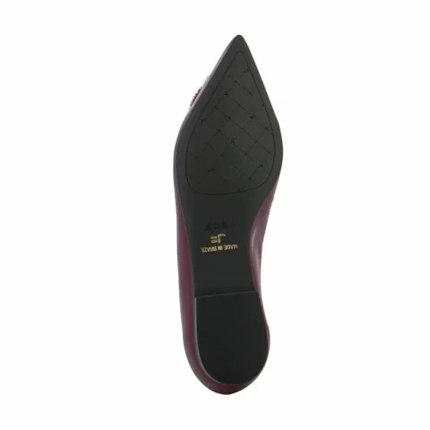 Балерини JORGE BISCHOFF – J22124012002 DARK CHERRY — снимка 4