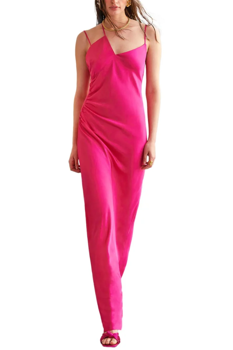 Рокля S24T8191 fuchsia