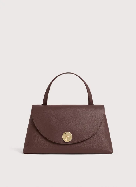Кожена чанта Coccinelle Nikla Medium