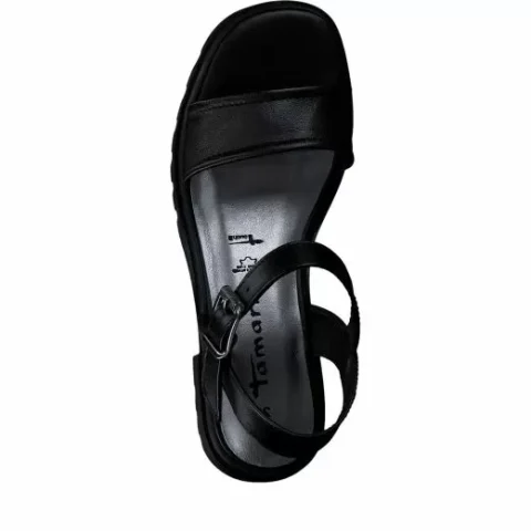 Дамски Сандали На Ток TAMARIS – 1-28025-42-001 BLACK — снимка 4