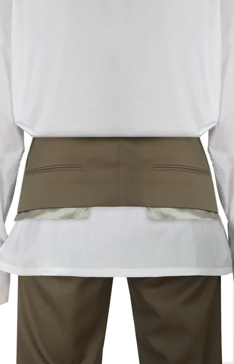 Paul Tailored Trousers with a Back Cut-Out — снимка 3