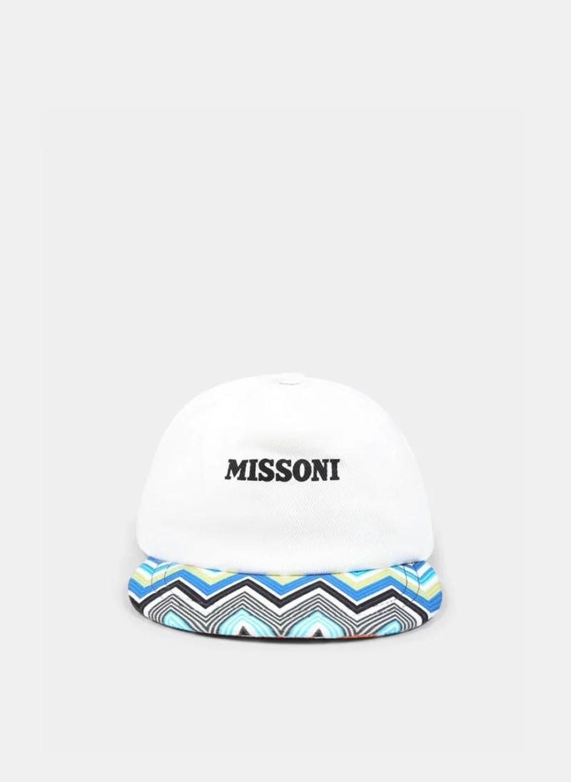 Шапка с принт 'Zig-Zag' Missoni Kids