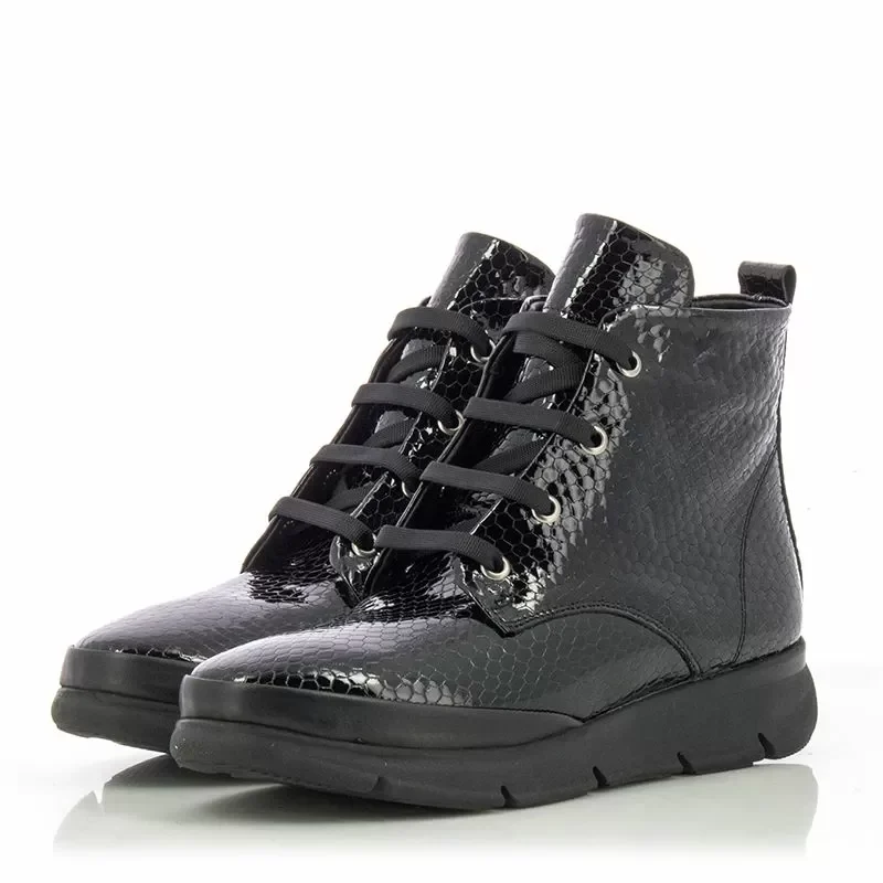 Дамски Равни Боти VERONELLA – 047-714 BLACK — снимка 2