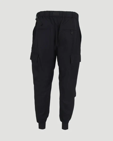 Rayon Twill Cuffed Pants — снимка 3