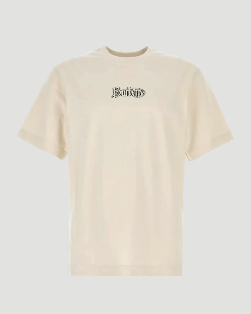 Men's Logo Cotton T-Shirt in Tundra