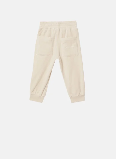 Спортен панталон от рипсено кадифе Givenchy Kids — снимка 2