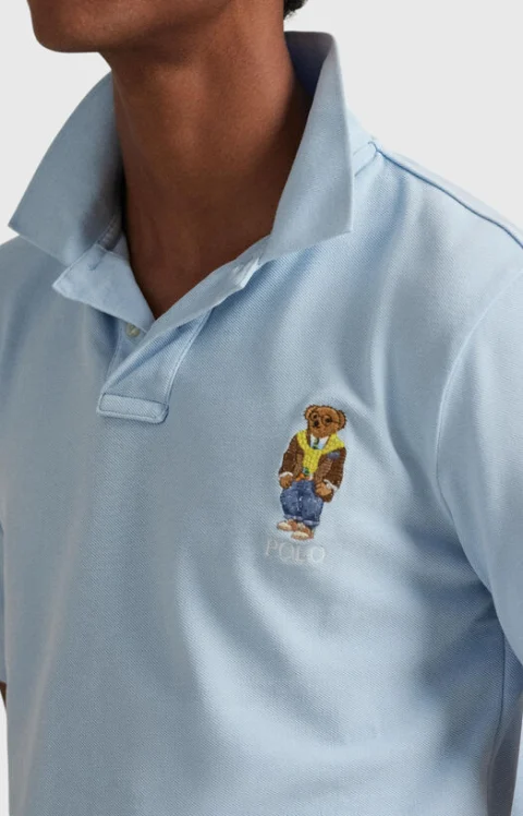 Поло-шърт с Polo Bear бродерия — снимка 4